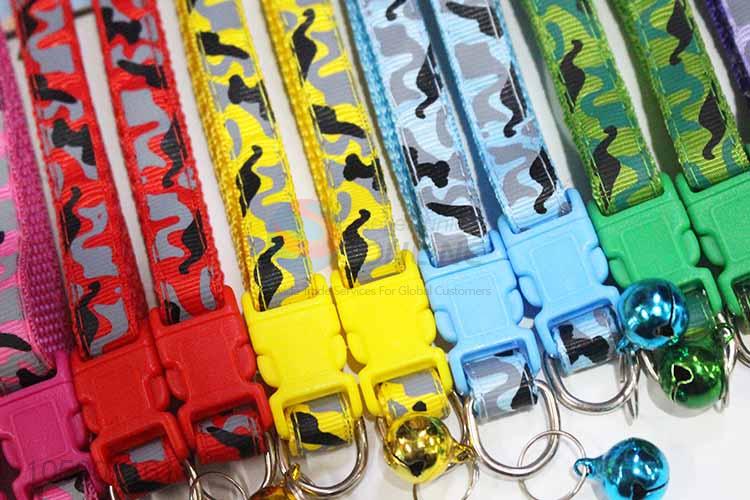 Chinese Factory Pet Products Dog Accessories Cat Collar Safety with Bell