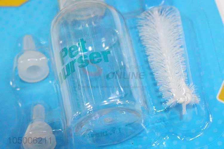 Utility and Durable Pet Feeding Milk Bottle Set