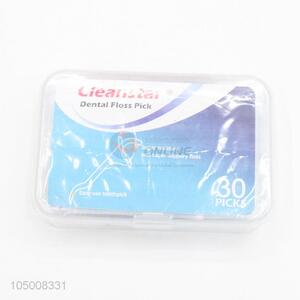Wholesale Cheap Price Plastic Toothpicks Floss Pick Oral Hygiene Tooth Dental Floss