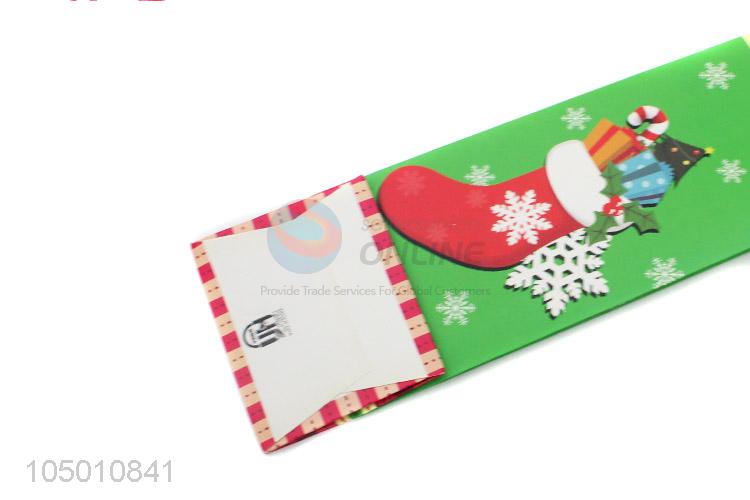 High sales Chirstmas style wine bottle gift bag