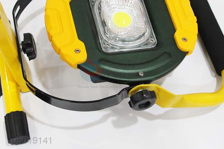 Hot Selling Green Color Round Shaped Working Light with Battery Charge, Charging Line Charge