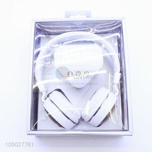 Bottom Price White Color Fasshion Active Noise Cancelling Wireless Bluetooth Headphones