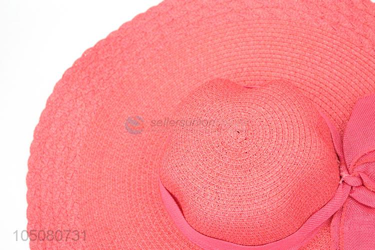 Bottom Price Women Beach Sombrero Foldable Cap