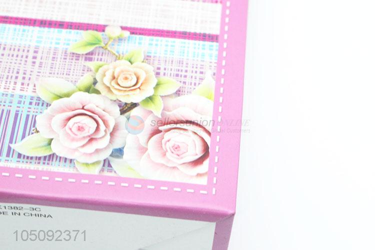 Exquisite Rose Pattern Chrismtas Baby Paper Gift Bag