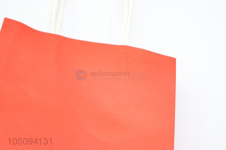 Three Color Art Paper Package Gift Bag / Gift Shopping Bag with Handle