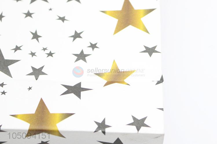 New Arrival Classic Star Pattern Christmas Gift Bag for Wholesale