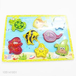 Cartoon Cognitive Card Marine Animal Set Pair Puzzle