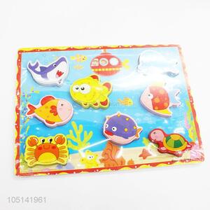 Good Quality Baby Learn Cognition Cartoon Animal Puzzle Cards