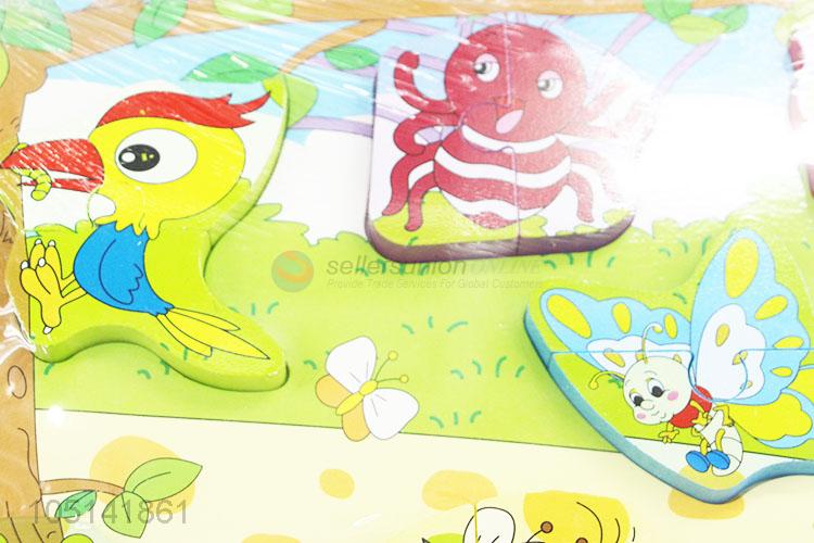 Factory Sale Recycle Kids Cognition Puzzle Toys Insect Set Cards