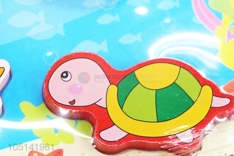 Good Quality Baby Learn Cognition Cartoon Animal Puzzle Cards