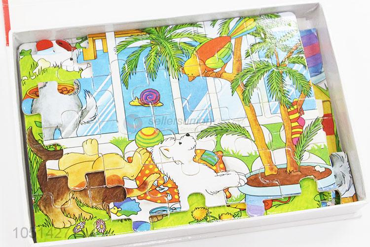 Utility Safe Wooden Puzzle Jigsaw Wooden Toys for Children