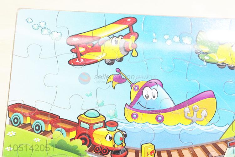 Creative Design Transport Tools Jigsaw Puzzle Multilayer Early Educational for Children