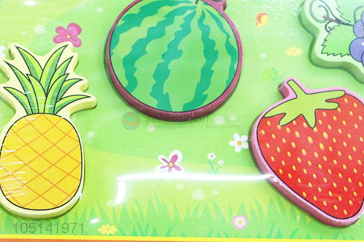 Wholesale Supplies Training Puzzle Cognitive Card Fruit Set Pair Puzzle