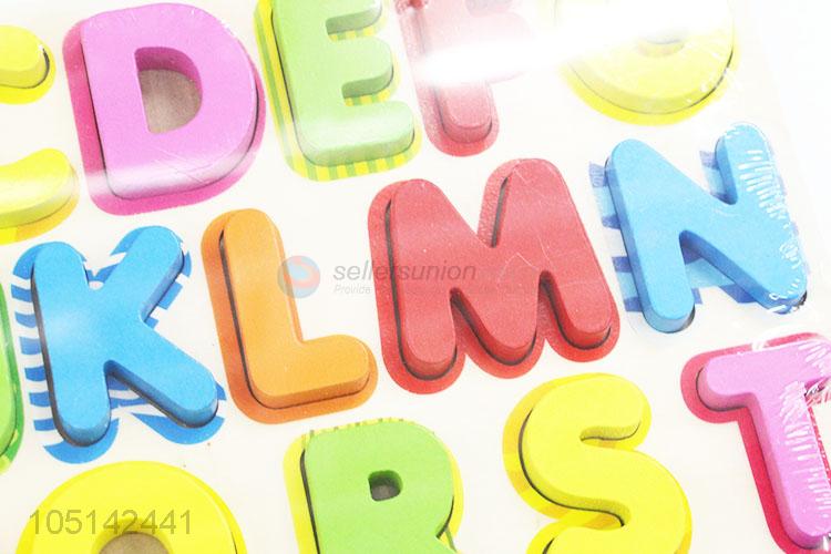 Fashion Cheap Alphabets Abc/ Numbers Puzzle Toys Gifts