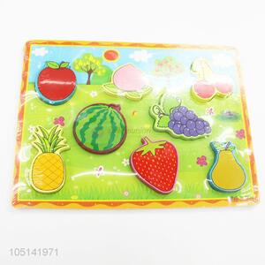 Wholesale Supplies Training Puzzle Cognitive Card Fruit Set Pair Puzzle