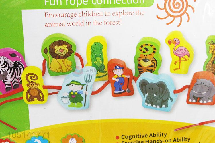 11Pcs/Set forest Animal Fun Rope Connection