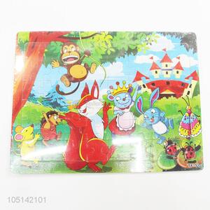 Cheap Price 48 Pieces/Set Cartoon Animal Puzzles Intelligence Toy