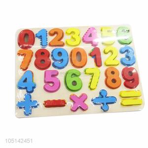 New Arrival Supply Alphabet Number Puzzle Educational Early Learning Toy