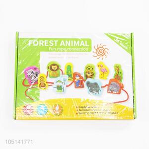 11Pcs/Set forest Animal Fun Rope Connection