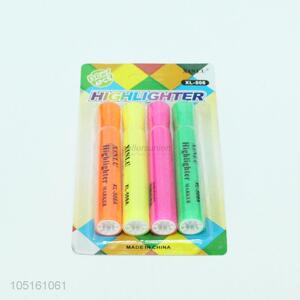 4Pcs/Set Colorful Highlighter Pen for Writing School Supplies