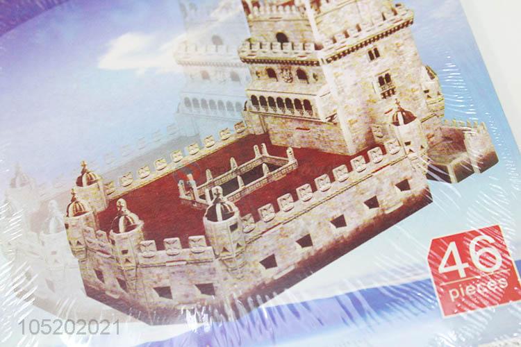 Top Selling 4pcs 3D Puzzle Belem Tower for Children