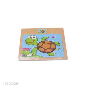 Good Quanlity Cartoon Animal Puzzles Intelligence Kids Wooden Toys