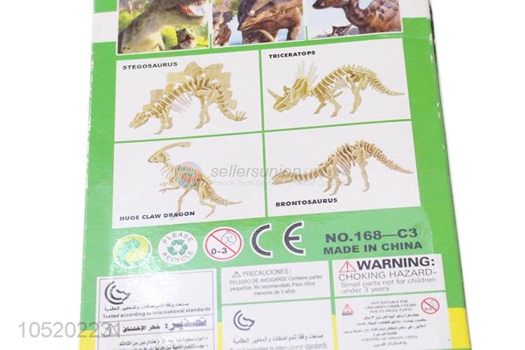 Recent Design 3D Puzzle Dinosaur Puzzle Kids Educational Toys