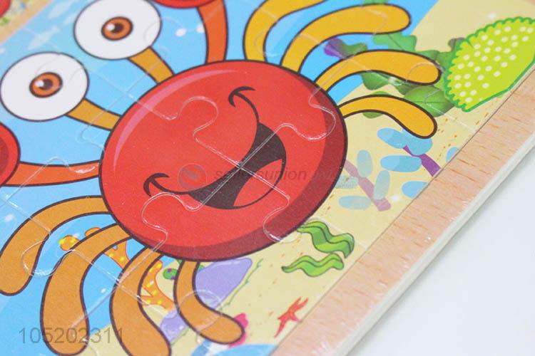 Wholesale Top Quality Big Crab Cartoon Children Puzzles