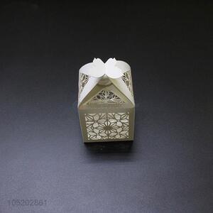 Factory promotional wedding favor laser cut birdcage candy box