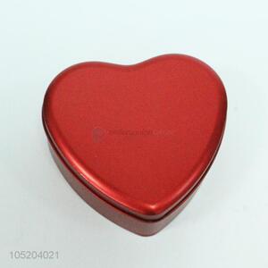 High Quality Valentine's Day Tinplate Heart Shape Candy Box