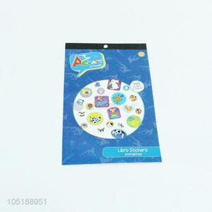 Direct factory kids praise sticker animal sticker