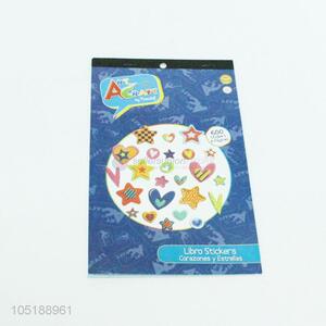 Factory supply kids praise sticker heart sticker