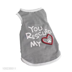 Made In China Wholesale <em>Dog</em> Summer <em>Clothes</em> Pet Sweet Vest