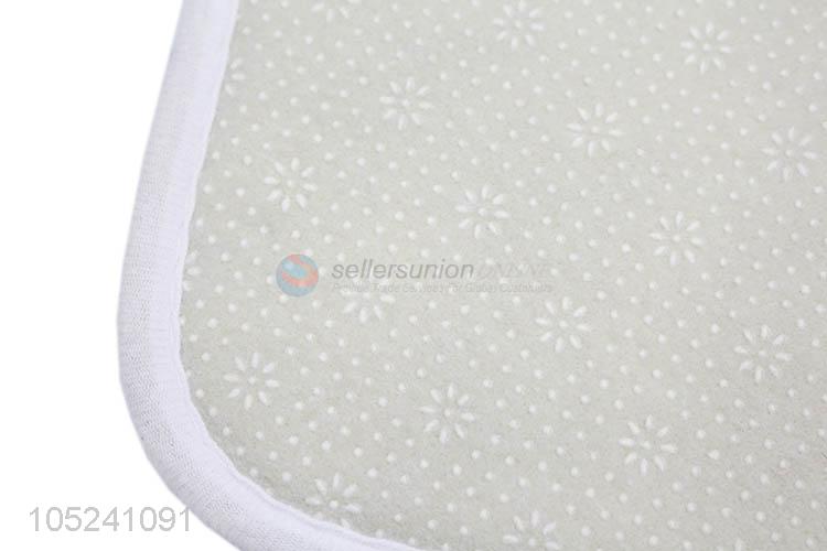 Fancy Design Bath Mat Flannel Non-Slip Bathroom Mat Carpet