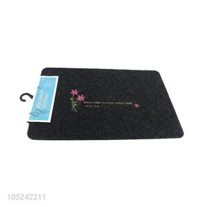 New Advertising Flower Embroidery Bedroom Decorating Soft Floor Carpet