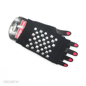 Newest Ladies Winter Gloves Half-Finger Glove