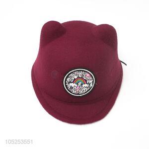 Wholesale Cartoon Sequin Cap For Children