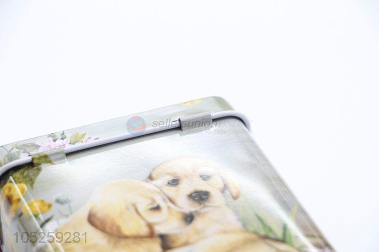 Suitable Price Dog Printing Cigarette Case Box Tin Box