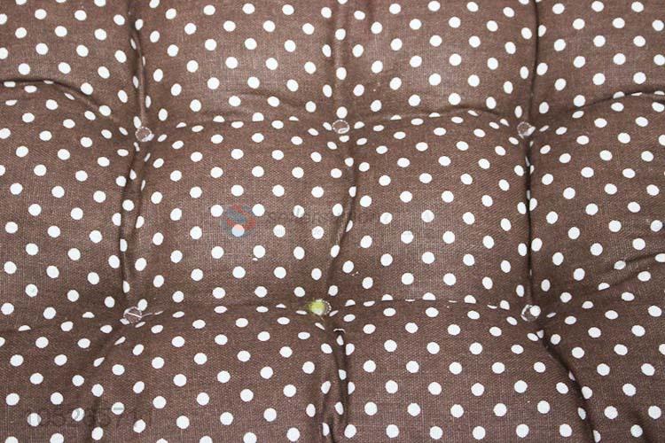 Good Quality Black Dotted Comfortable Chair Seat Cushion