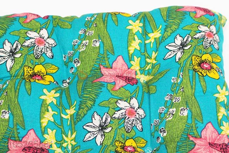 Colorful Flower Pattern Square Cushion/Pillow