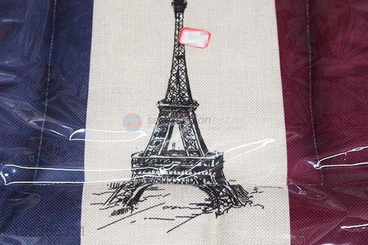 Low Price Eiffel Tower Pattern Decorative  Pillow/Cushion