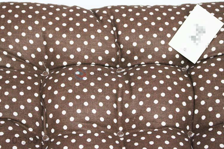 Good Quality Black Dotted Comfortable Chair Seat Cushion