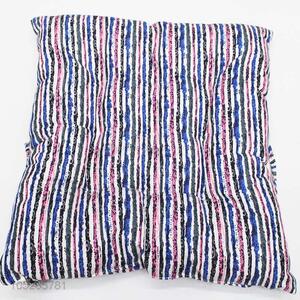 Top Quality Colorful Striped Seat Cushion Pp Cotton Filled Cushion