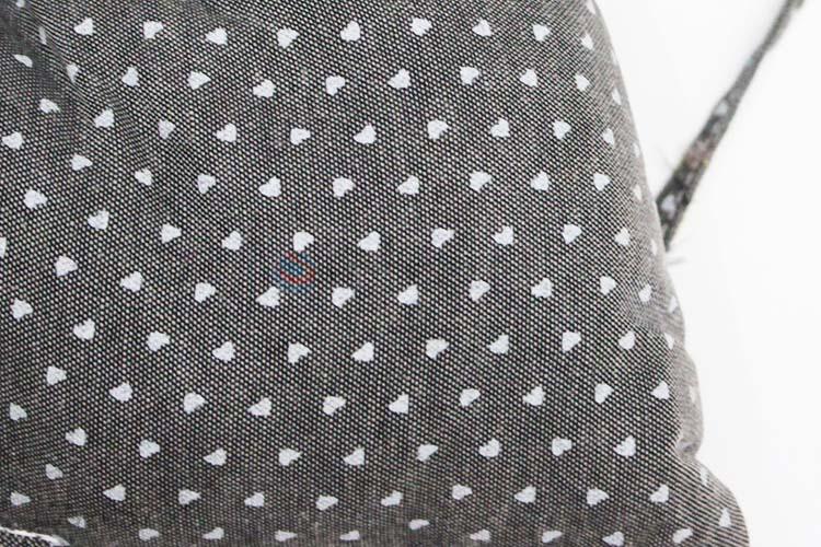 Hot Selling Black Dotted Cheap Seat Cushion Pp Cotton Filled Cushion