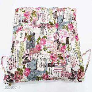High Quality Rose Pattern Seat Cushion Pp Cotton Filled Cushion