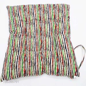 Factory Price Colorful Striped Pp Cotton Stuffed Seat Cushion for Sale