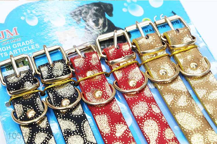 High Quality Soft Pet Collar for Dogs Outdoor Travel