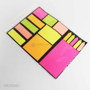 Cheap good quality colorful sticky note set