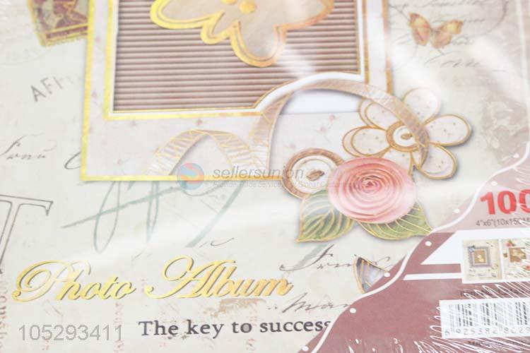 Wholesale Factory Supply Color Printing Photo Album Picture Album with Transparent Inside Pages