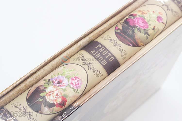 Wholesale Top Quality Reusable Large Carton Fancy Photo Albums with Paste Inside Pages